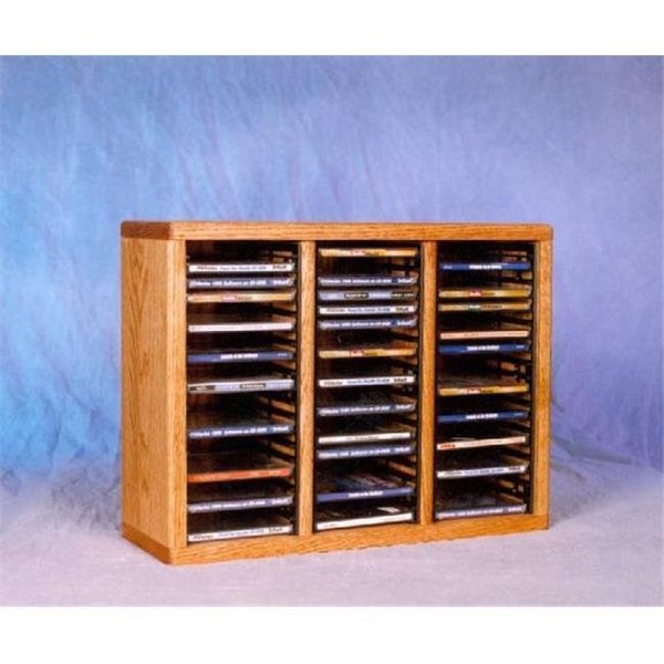Wood Shed Wood Shed 309-1 Solid Oak desktop or shelf CD Cabinet 309-1